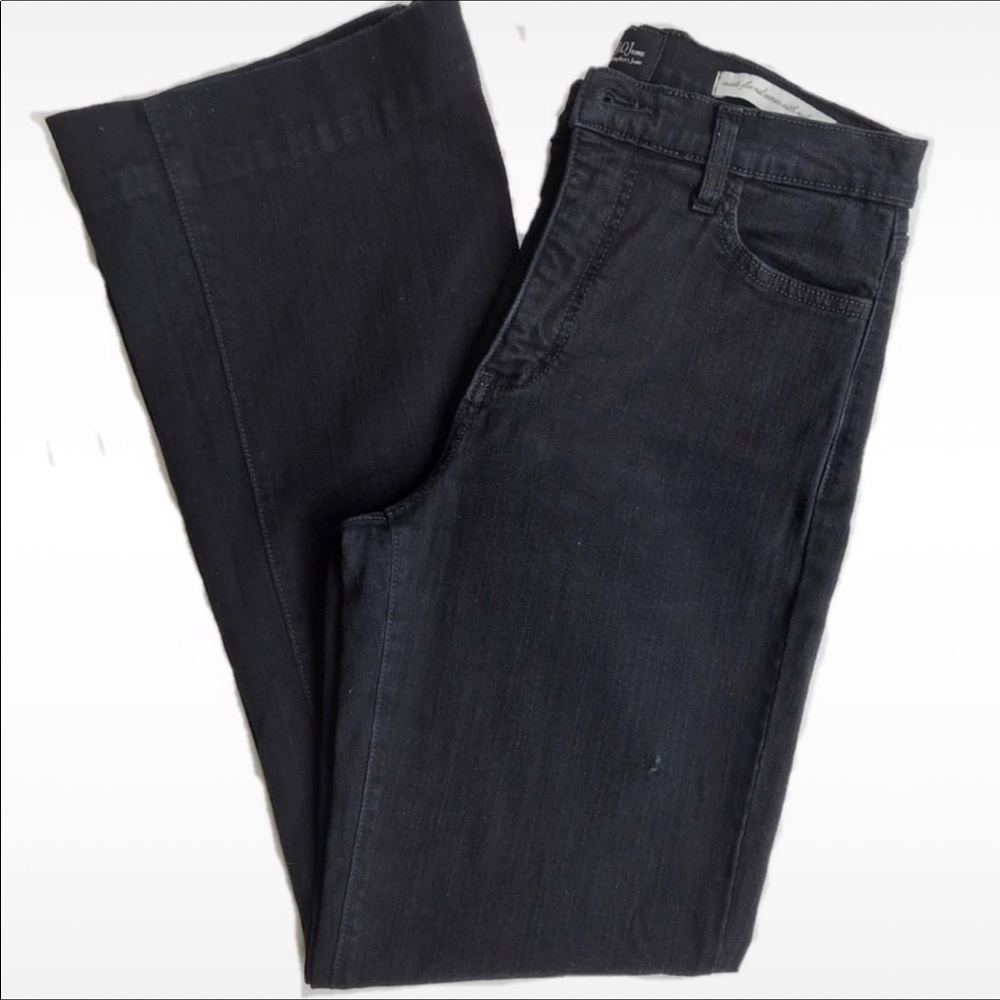 NYDJ black high rise boot cut jeans Wmns size 6